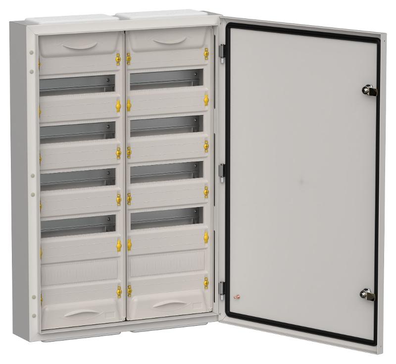 TITAN 5 Корпус металлический ЩРн-120 (2х60) 835х570х140 IP54 серый  | TI5-50-N-2X060-54-7035 | IEK — IEK (ИЭК)