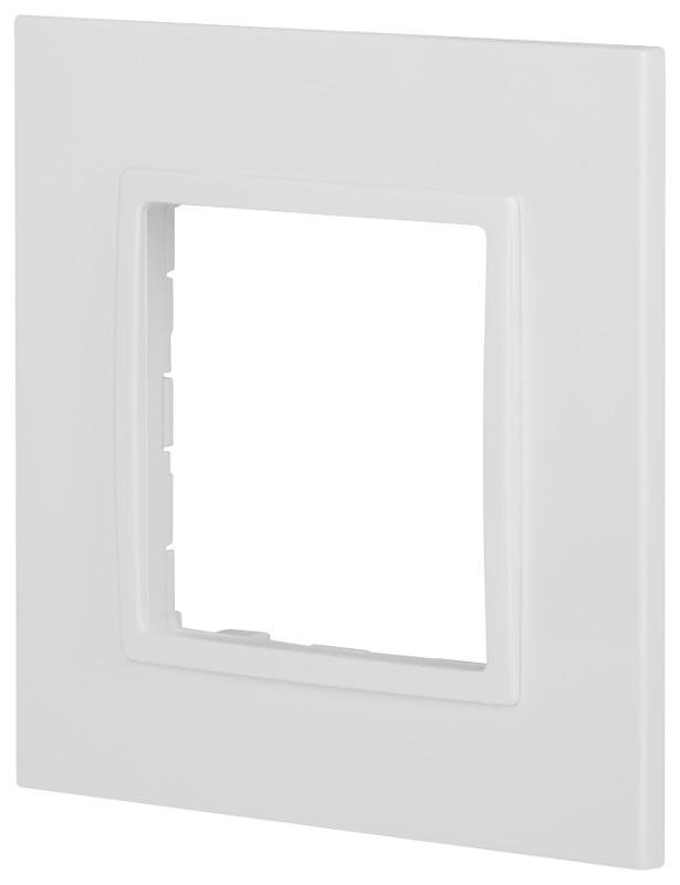 Рамка для розеток и выключателей Elegance 14-5011-01 Classic, на 1 пост, белый | Б0060571 | ЭРА — миниатюра 4