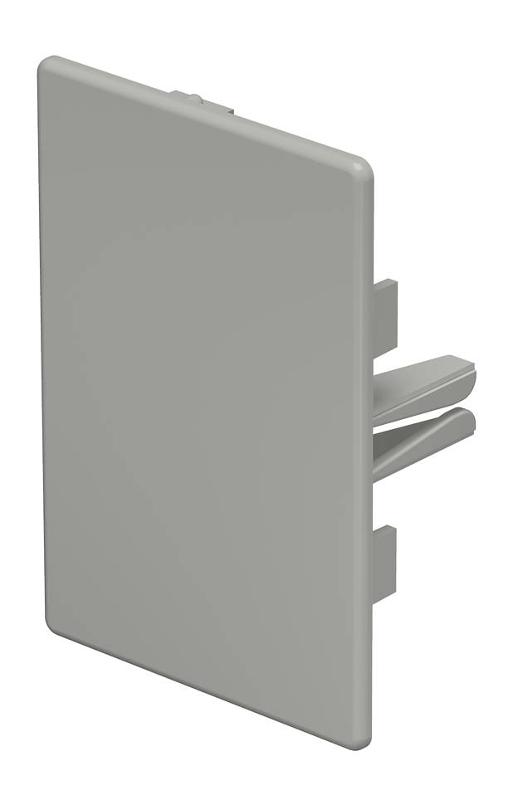 Торцевая заглушка кабельного канала WDK 60x90 мм (ПВХ,серый) (WDK HE60090GR) | 6022502 | OBO Bettermann — OBO Bettermann