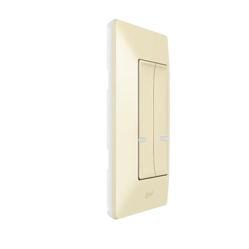 Выключатель Умный беспроводной 2-кл. Valena Life сл. кость Netatmo — миниатюра 3