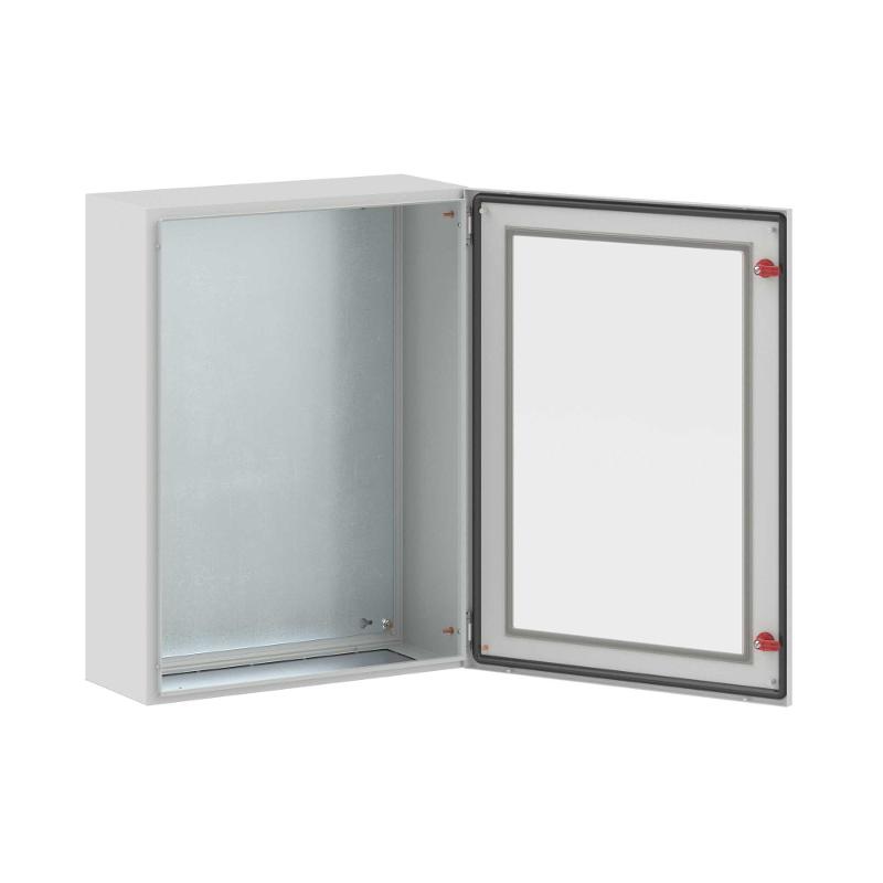 Корпус сварной навесной ST с прозрачной дверью и М/П ВхШхГ  800 x 600 x 250 | R5STX0869 | DKC — миниатюра 2