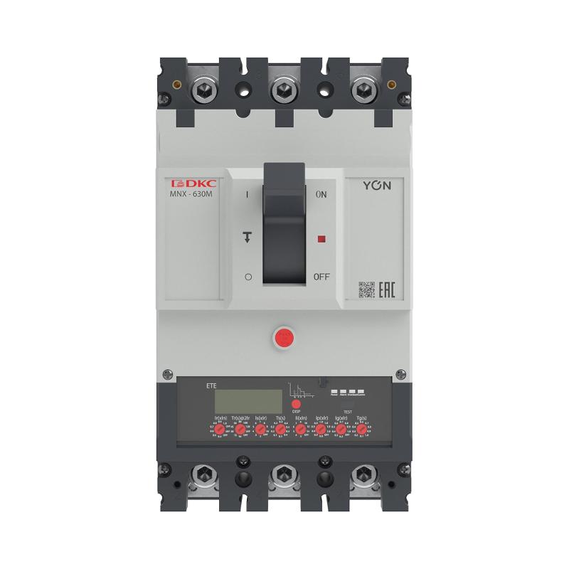 Авт. выкл. YON pro MNX630M 3P 630A 100kA при AC415V расц. ETE | MNX630M3PETE0630 | DKC — миниатюра 3
