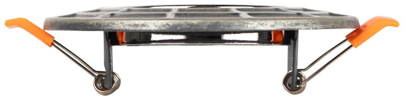 Светильник встраиваемый ST+E1660:E17967A CH/SS штампованный поворотный MR16,12V/220V, 50W сатин серебро/хром | Б0036493 | ЭРА — миниатюра 5