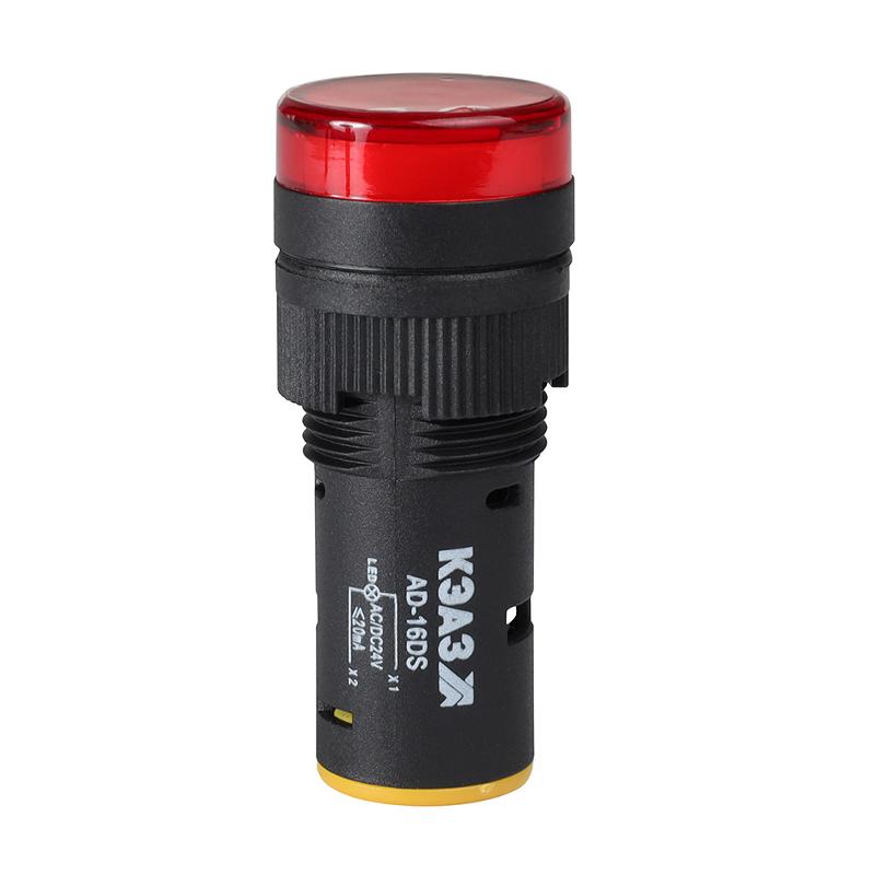 Лампа AD16DS(LED) матрица D16мм красный 24В AC/DC | 357840 | КЭАЗ — КЭАЗ (Курский электроаппаратный завод)