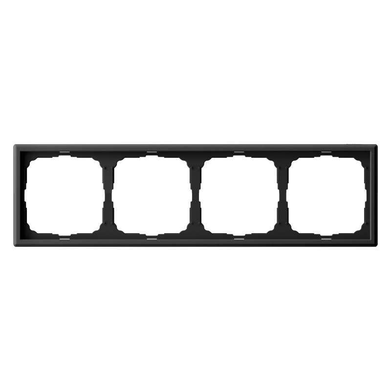 ArtGallery Карбон Рамка 4-постовая, универсальная | GAL001004 | SE — Systeme Electric