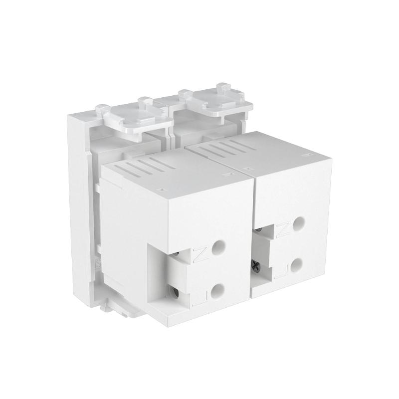 USB зарядное устройство "Белое облако", "Avanti", 2.1А, 2 мод. | 4400542 | DKC — миниатюра 3