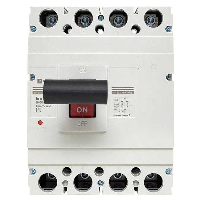Выключатель автоматический ВА-99М 400/315А 4P 5In 42кА EKF PROxima | mccb99-4P5In400-315m | EKF — миниатюра 11