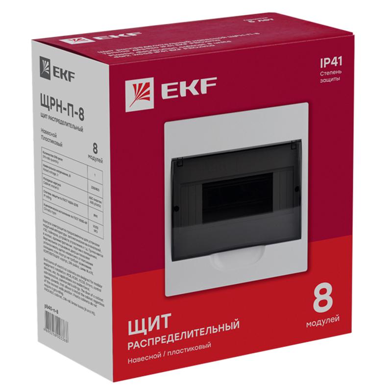 Щит распределительный навесной ЩРН-П-8 IP41 EKF PROxima | pb40-n-8 | EKF — миниатюра 4
