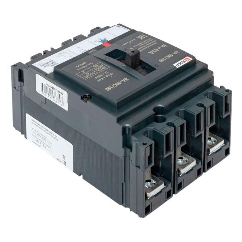 Выключатель автоматический ВА-99C (Compact NS) 160/63А 3P 36кА EKF PROxima | mccb99C-160-63 | EKF — миниатюра 20
