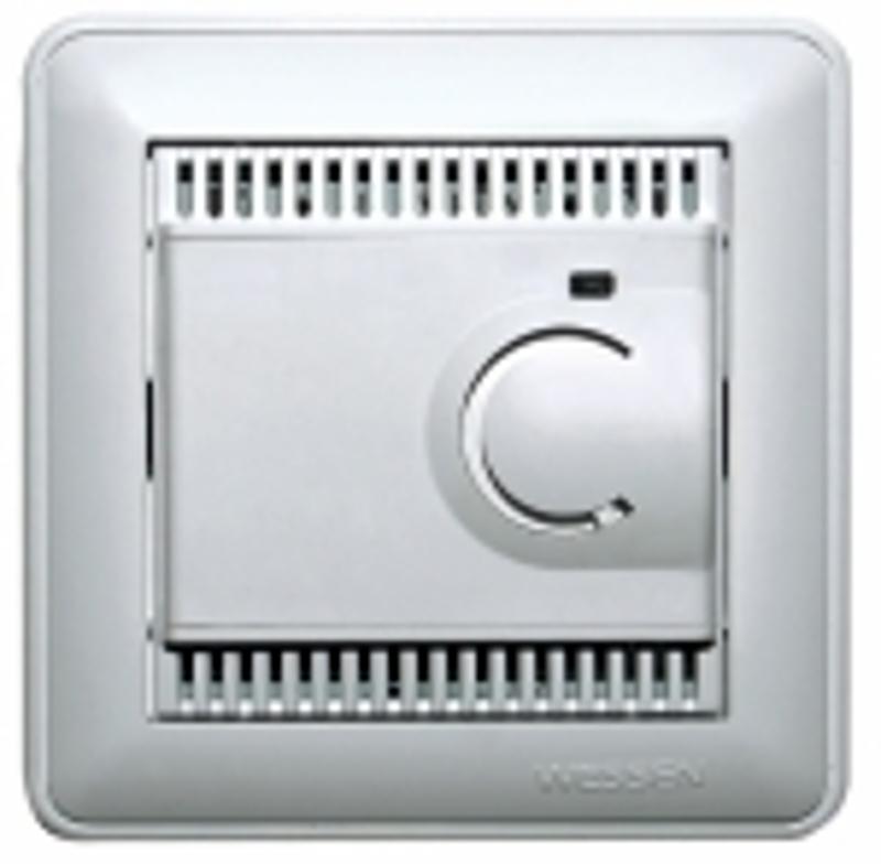 W59 Шампань Регулятор теплого пола с датчиком +5 до +50°C, 10А (в сборе) | TES-151-48 | SE — миниатюра 3