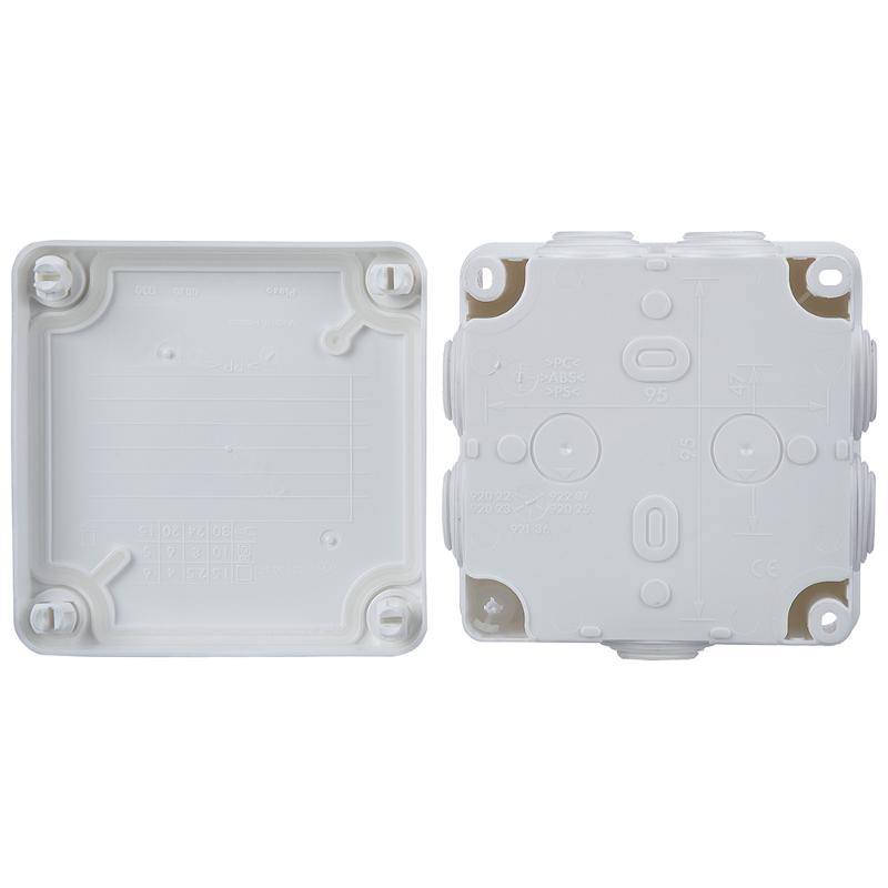 Plexo Коробка IP55 105х105х55мм бел — миниатюра 2