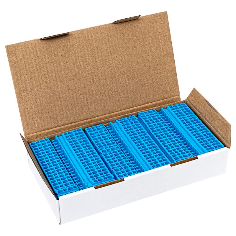Колодка клеммная пружинная JXB-ST-2.5 28А 4 вывода синяя EKF PROxima | plc-jxb-st-2.5-4-blue | EKF — миниатюра 10