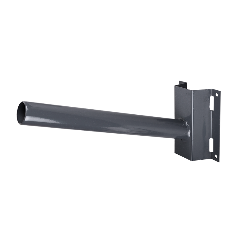 Кронштейн на столб для для консольного светильника PSL D60*1.5-GR серый под бандажную ленту | .5028203 | Jazzway — миниатюра 1