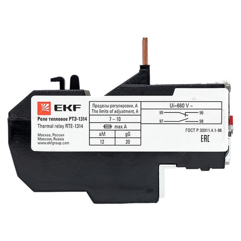 Реле тепловое РТЭ-1314 7-10А EKF PROxima | rel-1314-7-10 | EKF — миниатюра 28