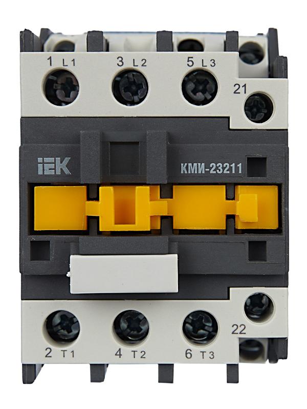 Контактор КМИ-23211 32А 230В/АС3 1НЗ  | KKM21-032-230-01 | IEK — миниатюра 6