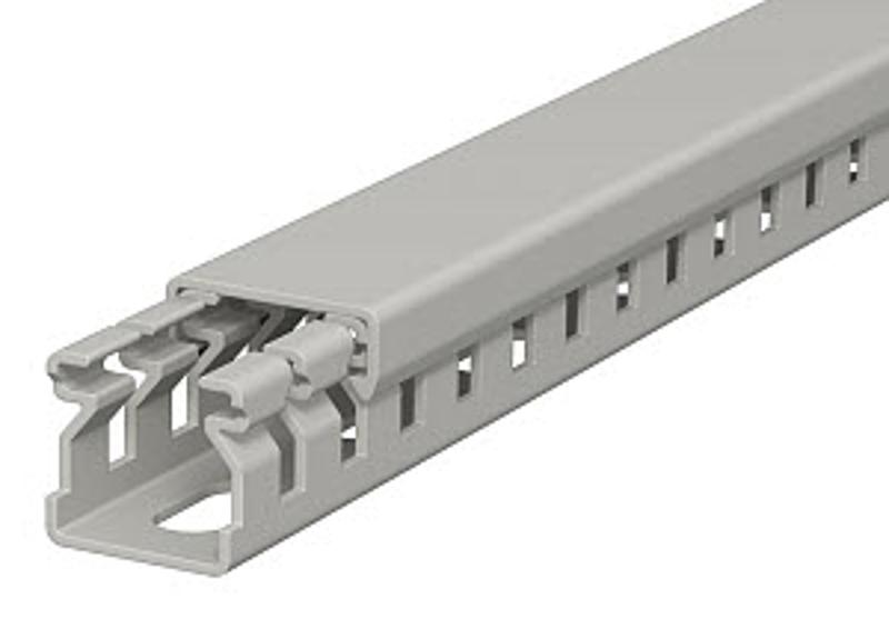 Распределительный кабельный канал LK4 15x15x2000 мм (ПВХ,серый) (LK4 15015) | 6178001 | OBO Bettermann — миниатюра 2