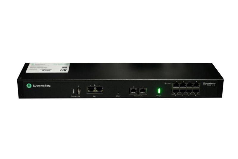 Устройство мониторинга параметров окружающей среды SystemeBotz Rack Monitor 100, до 8 датчиков | SBRK0100 | SE — Systeme Electric