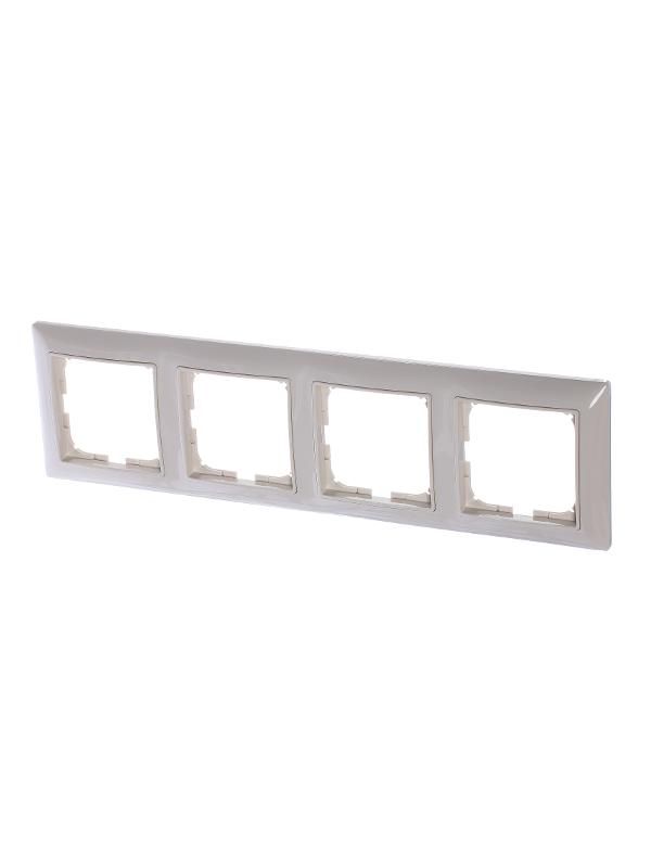 ABB Basic 55 Сл. кость Рамка 4-ая | 1725-0-1487  | 2CKA001725A1487 | ABB — ABB