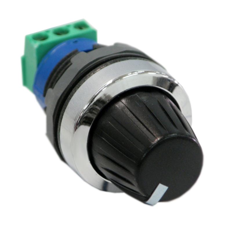 Потенциометр MT-350B в сборе 50 кОм кольцо хром металл | 1SFA611410R3506 | ABB — ABB