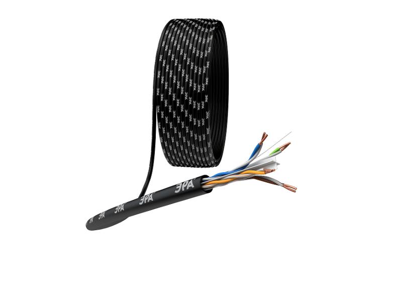 Кабель витая пара U-4-PVC-6 U/UTP 4x2x23 AWG Cat 6 CU PVC 305 метров | Б0053023 | ЭРА — ЭРА (Энергия света)