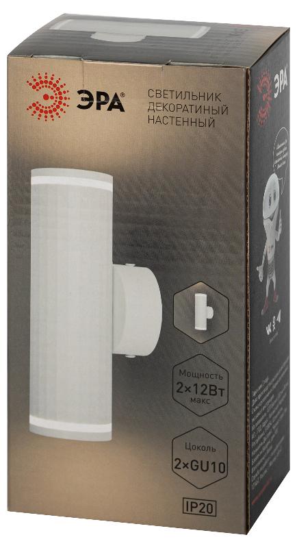 Декоративная подсветка WL45 WH MR16 GU10 12Вт белый IP20 для интерьера, стен | Б0058493 | ЭРА — миниатюра 2