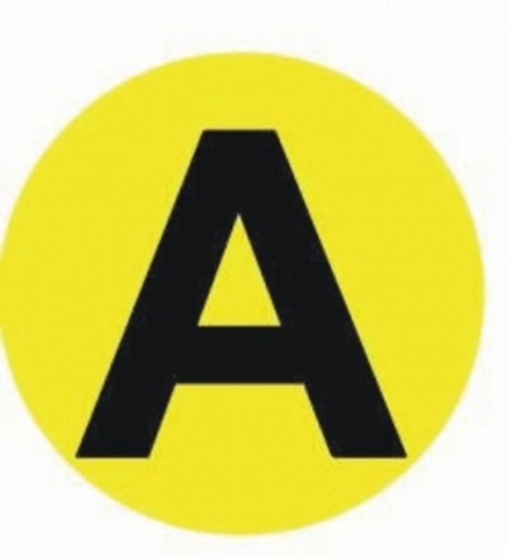 Наклейка "A" d=20mm. PROxima | an-2-9 | EKF — EKF