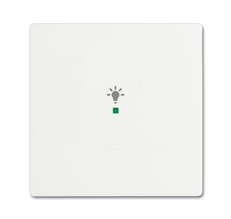 Клавиша одинарная free@home, освещение, future, цвет белый бархат|6220-0-0602| ABB — ABB