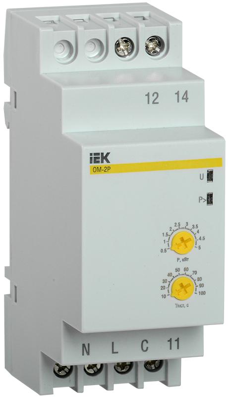 Ограничитель мощности ОМ-2P 16А 230В | MOM10-2-016 | IEK — IEK (ИЭК)