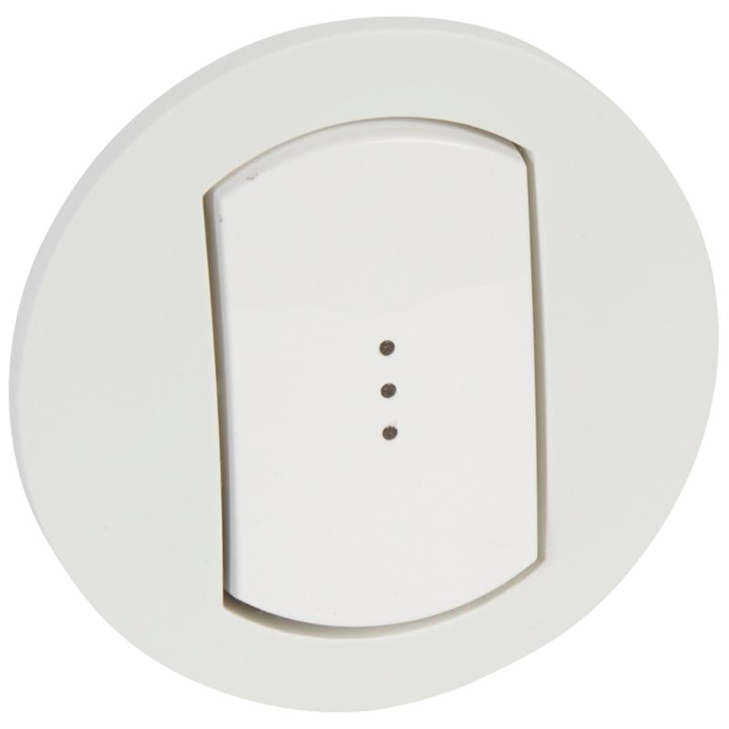 Celiane Белый Клавиша 1-я с подсв. IP44 | 067803 | Legrand — Legrand