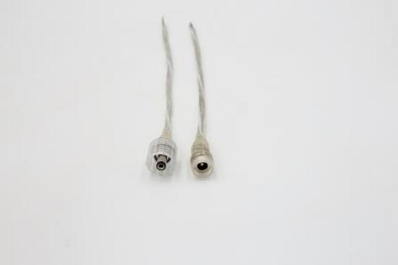 Разъем 5.5/2.1mm Crystal для подключения LED ленты IP65 к источнику питания | V4-R0-70.0024.KIT-5521 | VARTON — фото 1 | Sento
