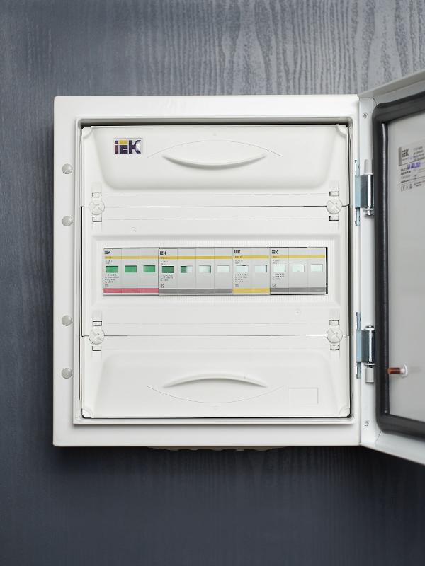 Ограничитель импульсного перенапряжения ОПС1-C 4Р In=20kA Un=400B Im=40kA | MOP20-4-C | IEK — миниатюра 10