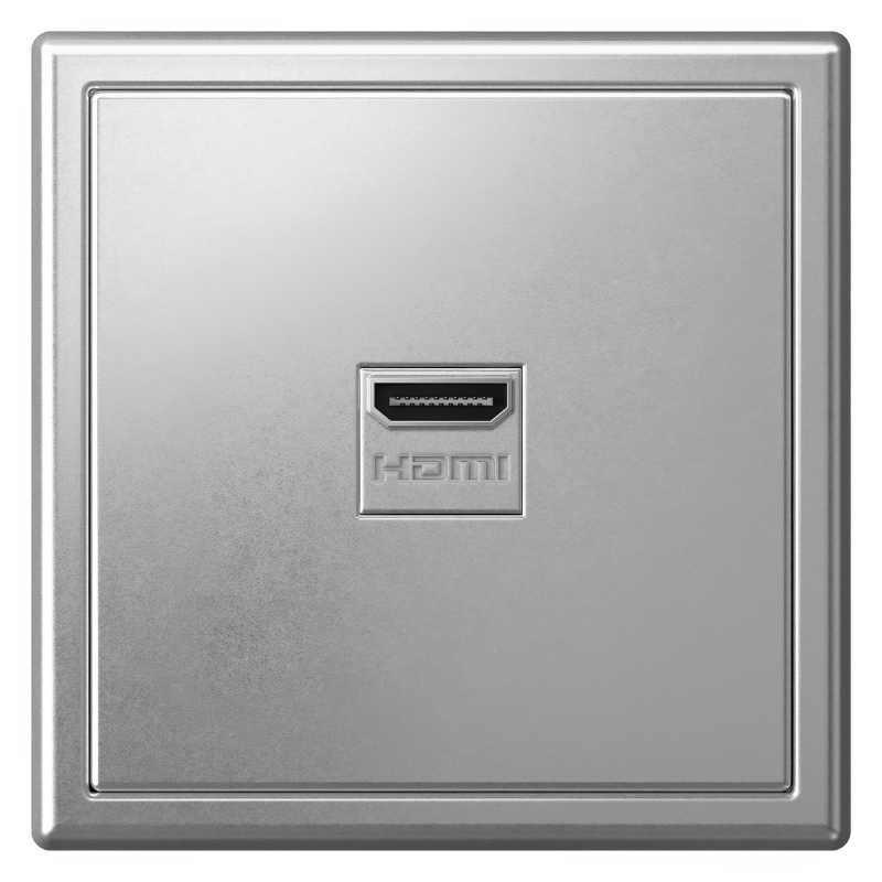 ArtGallery Алюминий Розетка HDMI, механизм  | GAL000380 | SE — миниатюра 2