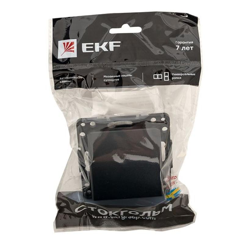 Стокгольм Механизм Кабельного вывода черный EKF PROxima | EZV-CE-10 | EKF — миниатюра 8