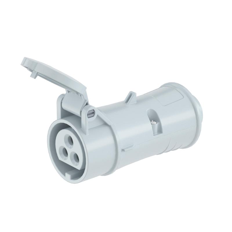 Розетка кабельная CS IP44 16A 3P 50В | CS034-016-05 | DKC — миниатюра 1