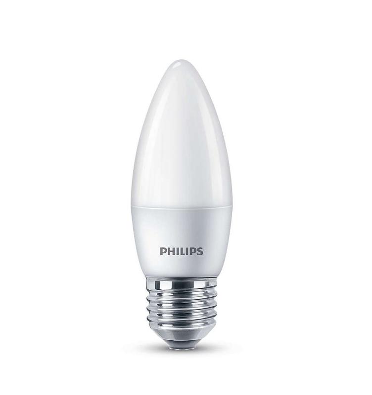 Лампа светодиодная LED ESSLED Candle 6.5-75W E27 827 B35ND | 929001886707 | PHILIPS — фото 1 | Sento