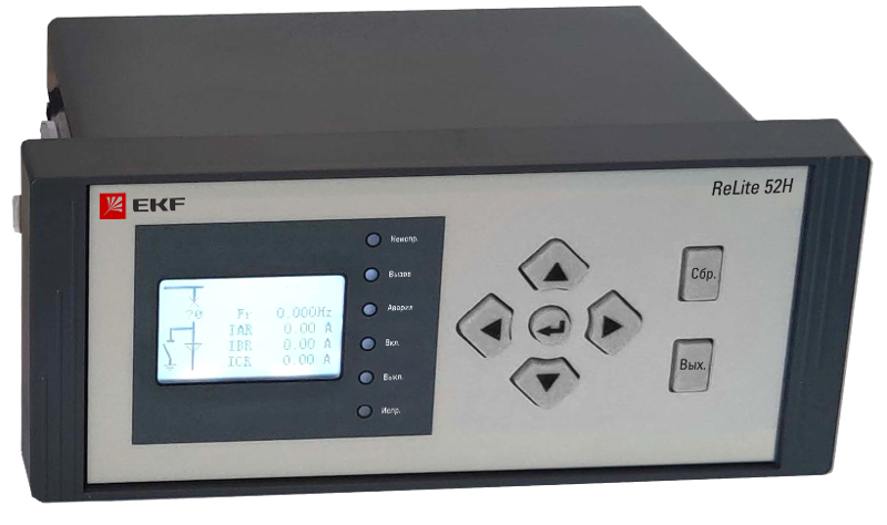 Устройство релейной защиты и автоматики ReLite 52H | RT52H-512-43-85-12-33-01 | EKF — EKF