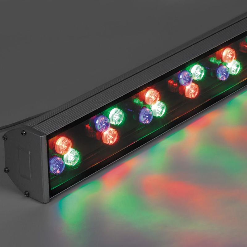 Прожектор архитектурный светодиодный линейный LL-890 36LED 2700К, 1000*85*65mm, 36W 85-265V, IP65 | 32157 | FERON — миниатюра 3