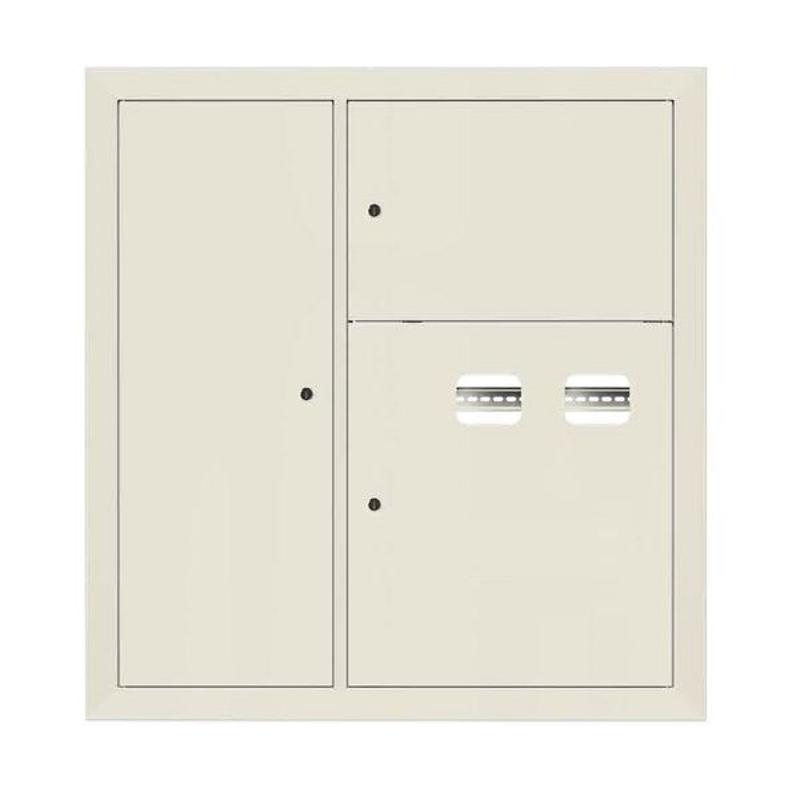Щит этажный 2 кв. слаботочка слева RAL9002 (1000х950х150)  PROxima |mb29-v-2z-ral9002| EKF — фото 1 | Sento