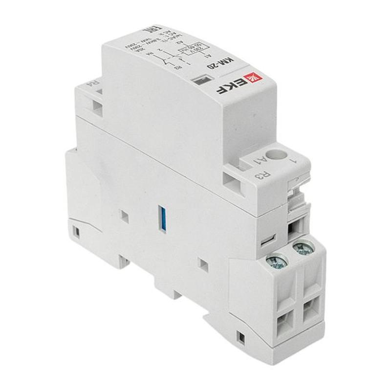 Контактор модульный КМ 20А NО+NC (1 мод.) EKF PROxima | km-1-20-11 | EKF — миниатюра 8