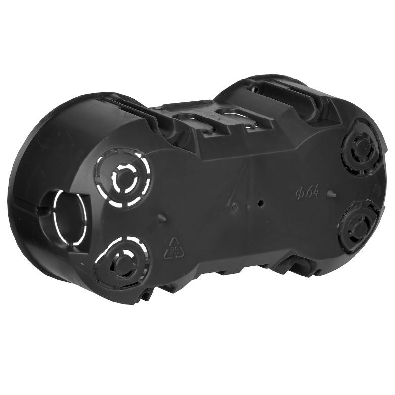 Коробка установочная 141x70x45 двухместная КМ40007 с саморезами | UKT20-141-070-045 | IEK — миниатюра 4