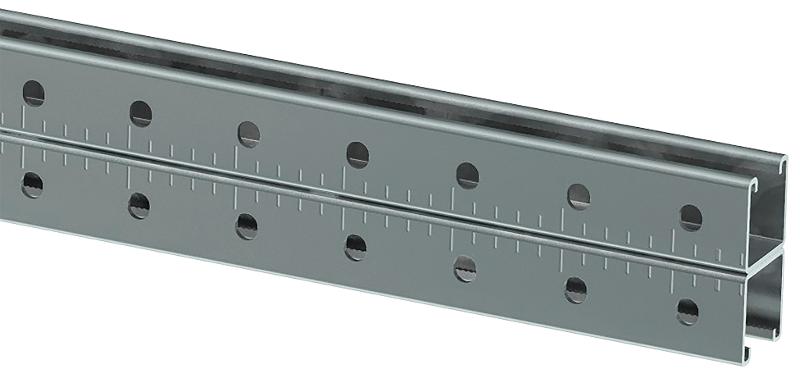 STRUT-профиль перфорированный двойной 41х41х600-2,0 EZ | CLM50D-PSD-41-41-06-2 | IEK — IEK (ИЭК)