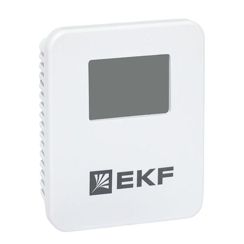 Преобразователь влажности и температуры комнатный 0-10 В EKF | THT-103-V | EKF — миниатюра 1