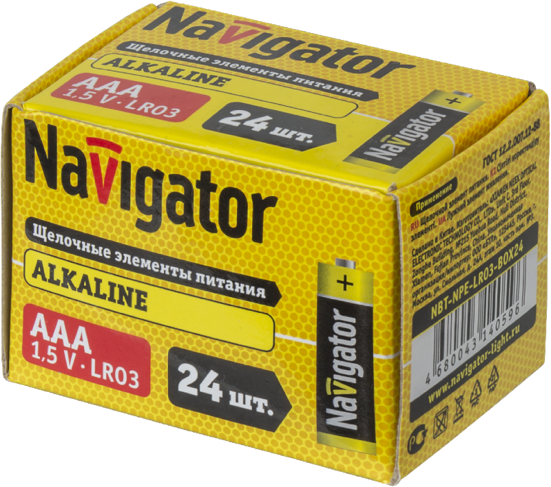 Элемент питания 14 059 NBT-NPE-LR03-BOX24 |14059 |Navigator — Navigator