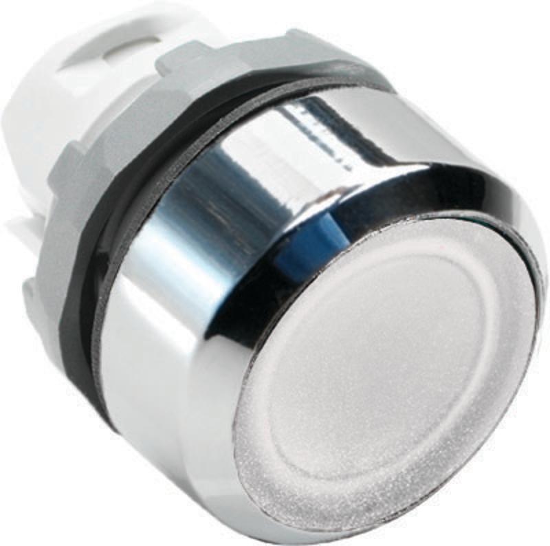 Кнопка MP2-21W белая (только корпус) с фиксацией с подсветкой | 1SFA611101R2105 | ABB — ABB