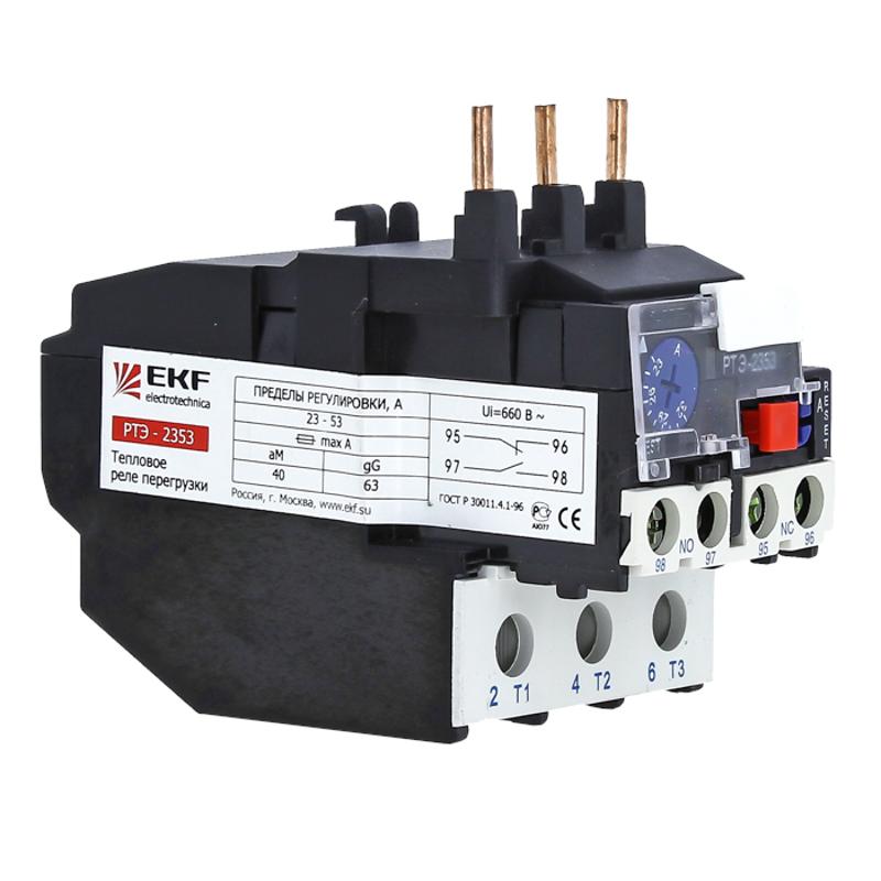 Реле тепловое РТЭ-2355 30-40А EKF PROxima | rel-2355-30-40 | EKF — миниатюра 12