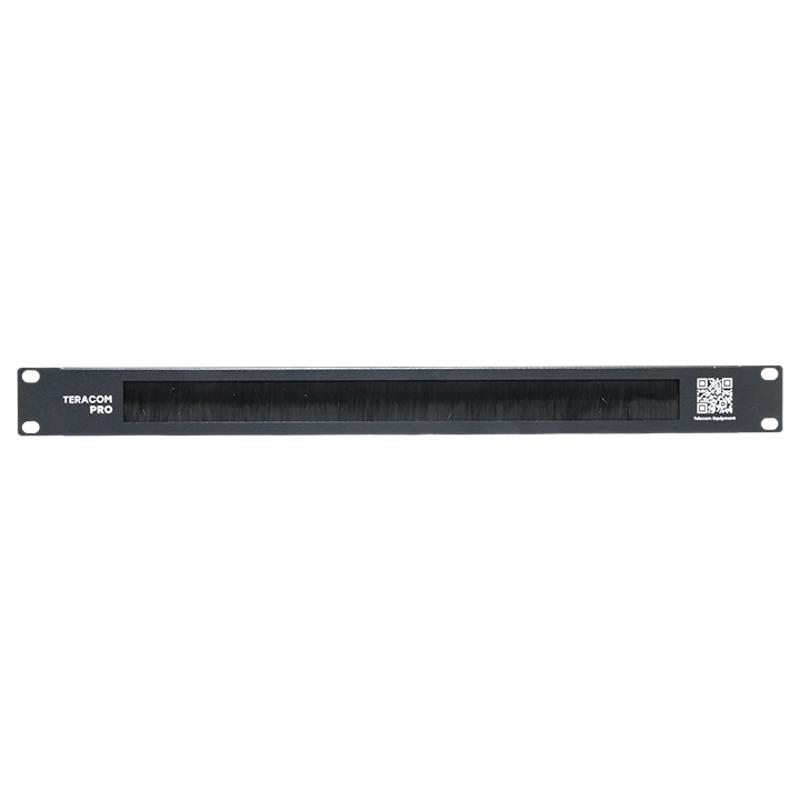 Щёточный ввод TERACOM PRO 1U чёрный|TRP-1BR-BK|EKF — миниатюра 2
