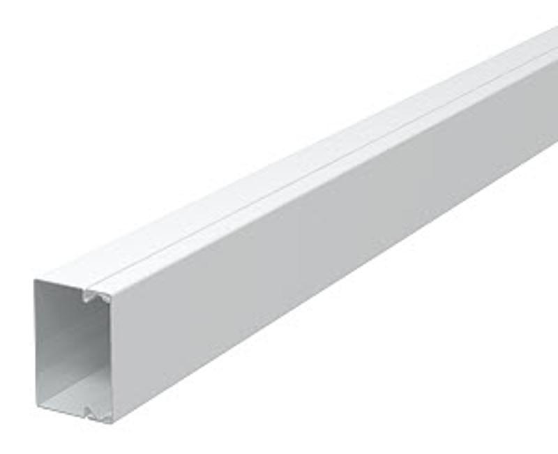 Металлический кабельный канал LKM 40x60x2000 мм (сталь,белый) (LKM40060RW) | 6248519 | OBO Bettermann — миниатюра 2