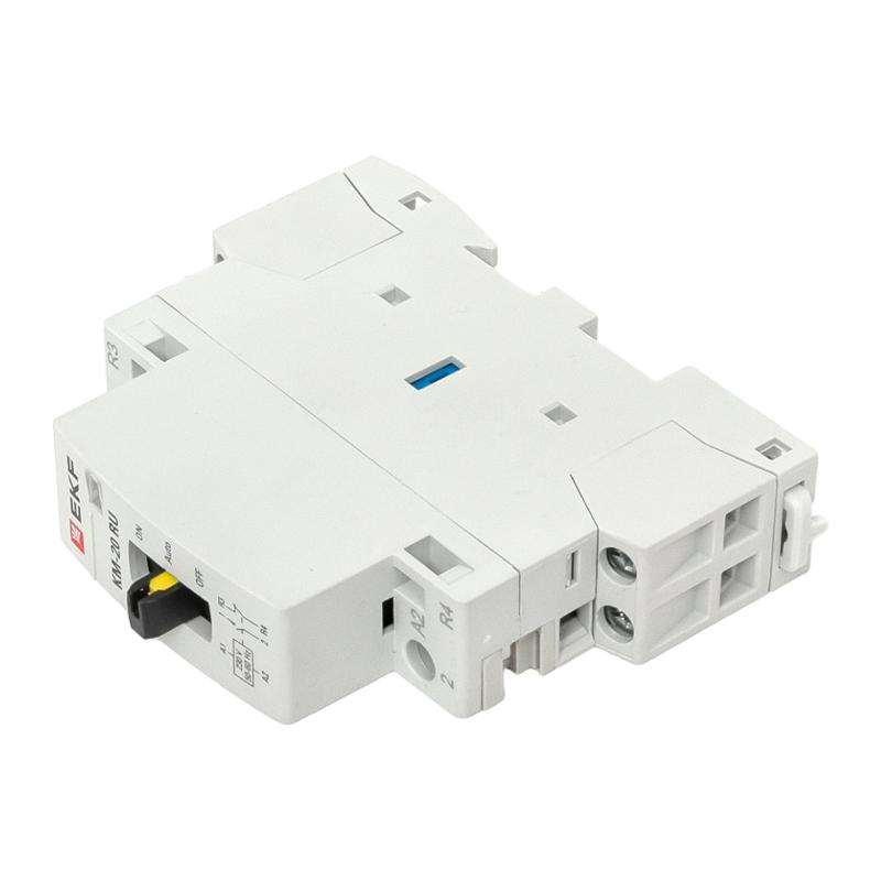 Контактор модульный КМ РУ 20А 1NO+1NC (1 мод.) EKF PROxima | km-1m-20-11 | EKF — миниатюра 17