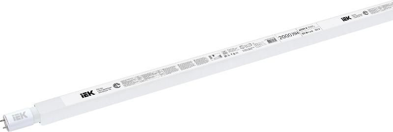 Лампа светодиодная LED T8 линейная 20Вт 2000Лм 230В 6500К G13 IEK | LLE-T8R-20-230-65-G13 | IEK — IEK (ИЭК)