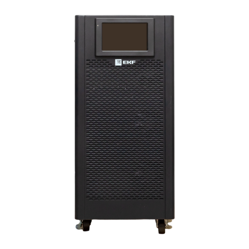 ИБП двойного преобразования E-Power SW900Pro - G5 10кВА/10кВт напольный,3х фазный 3/3,400В, c АКБ 20х 12В_9Ач, 5 минут | SW901Pro-T-B9-G5 | EKF — миниатюра 8